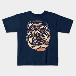 Exploding Face (Painted Stickers) Kids T-Shirt